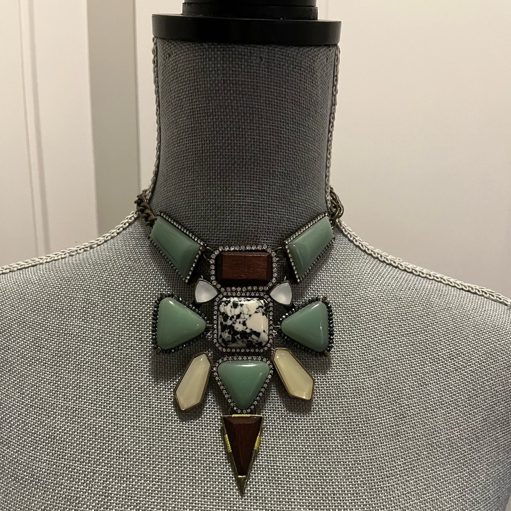 Mixed Materials Necklace